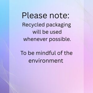 Recycled Packaging Notice